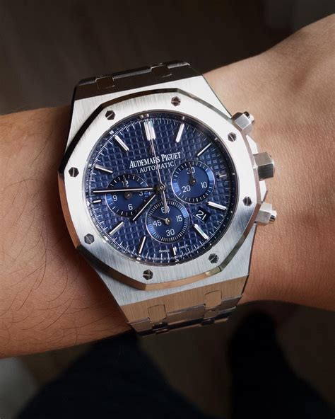 baby blue audemars piguet royal oak|Piguet royal oak watch price.